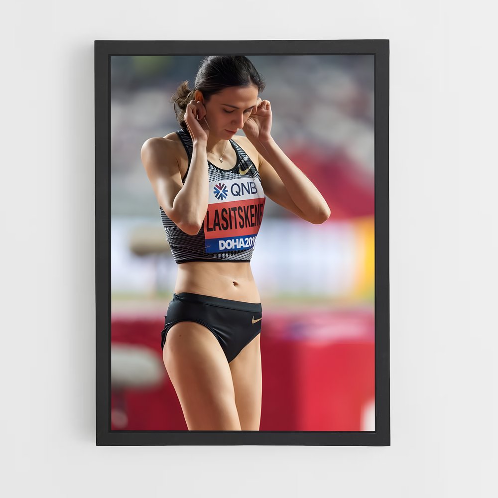 Poster Sprint de Style – affiche Athlétisme (vue 2)